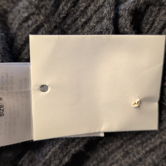 Ganni Gray Ribbed & Ruffled Sweater - Picture 9 of 9